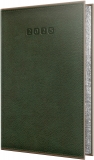 Agenda Herlitz datata 2025, A5, 352 pagini, Premium Deluxe Alghero, culoare bej / verde